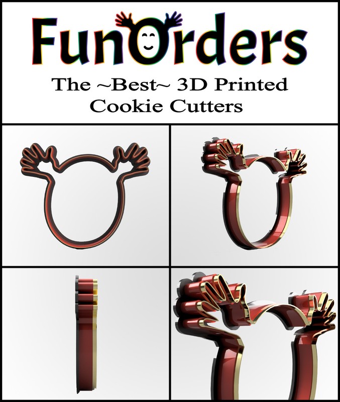 Goldfish Cookie Cutter - 3D Printed - Bakery Cookie Cutter - Fish Cookie Cutter gallery