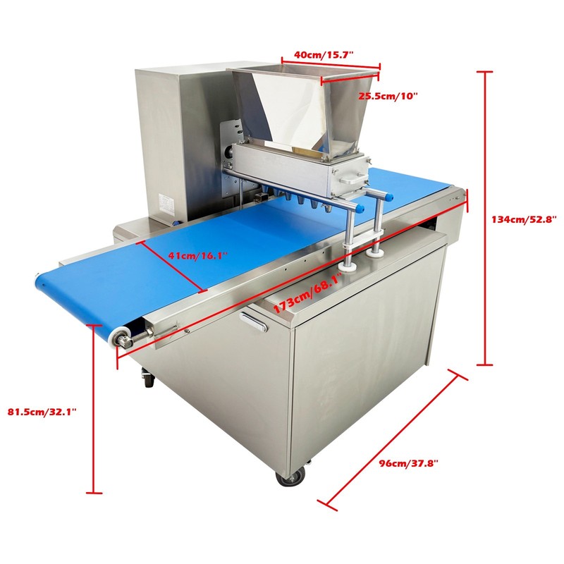 Automatic Cookie Making Machine Single Cylinder Batter Dispenser AC208-240V gallery