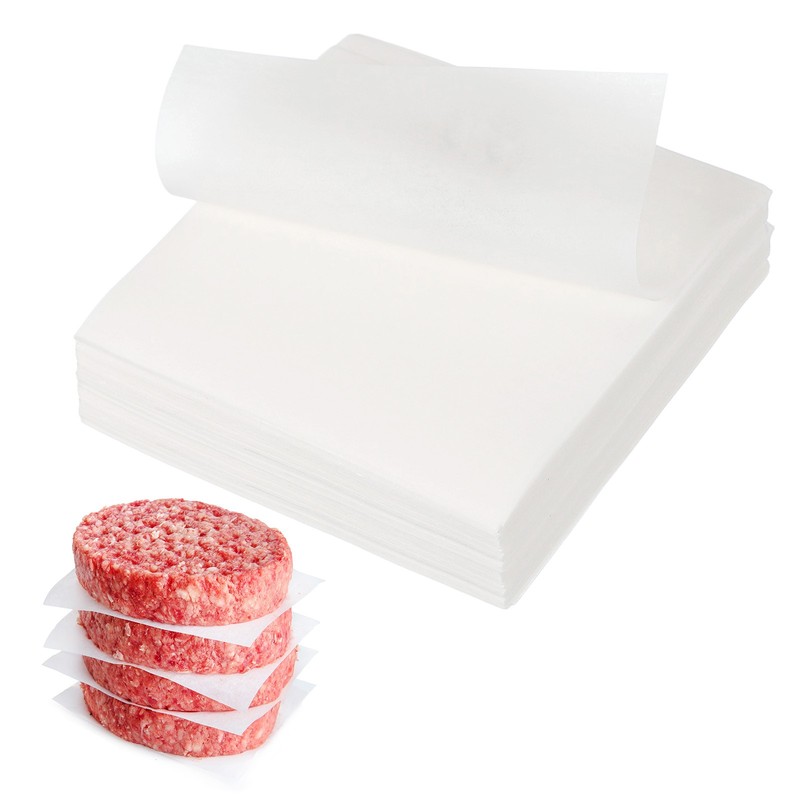 500 Pcs Parchment Paper Baking Sheets Squares, 3.1″ Non Stick Paper, White