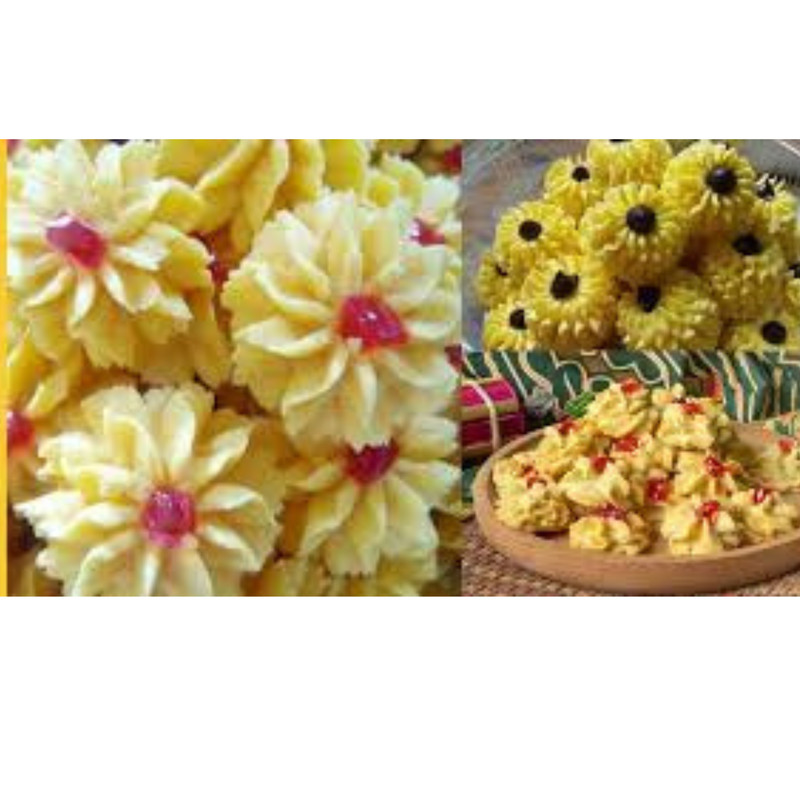 New Plunger Pressure Mold Malaysian Samperit Dahlia Custard Cookies Free Ship gallery