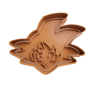Goku Cookie Cutter Dragon Ball Dragon Ball Z Dragon Ball Z Kai Fondant Baking