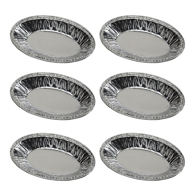 250 Pcs Oval Reusable Cups Foil Cups Tart Baking Molds for Cooking gallery