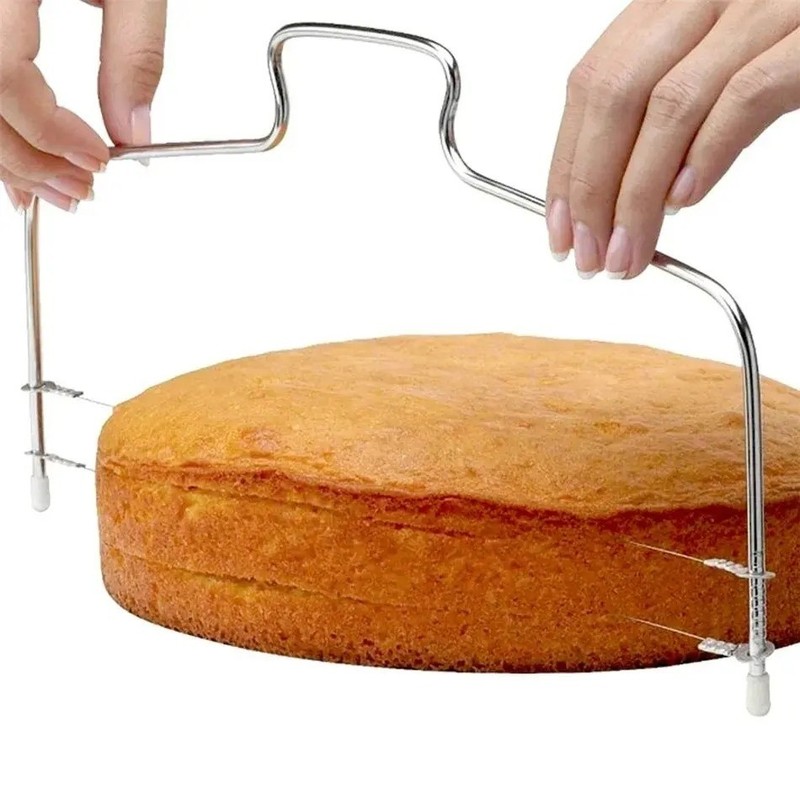 1 Pcs Adjustable Height Line Cake Cut Slicer Adjustable Stainless Steel Cake…