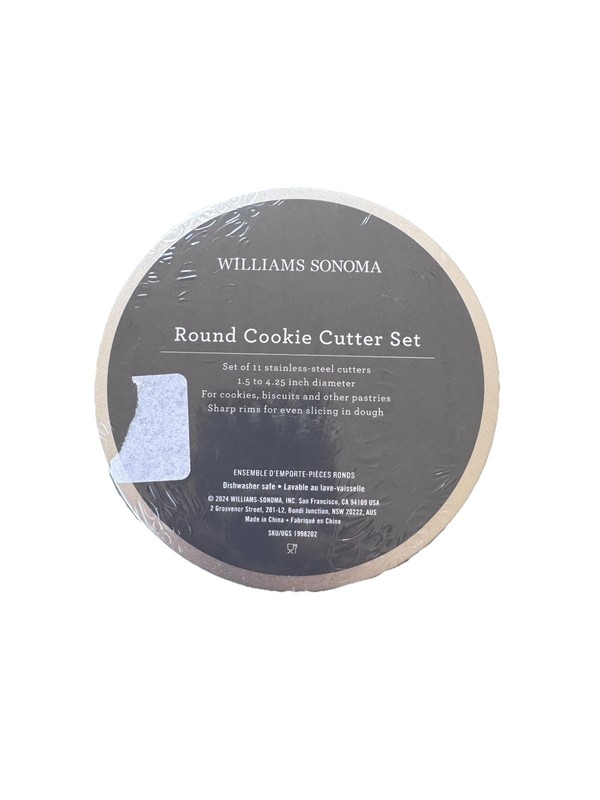 William Sonoma Round Cookie Cutter Set gallery