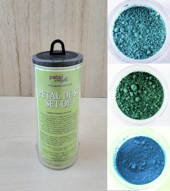 3pk Petal Dust Cake Decorating Gum Paste Powder 4 grams Edible
