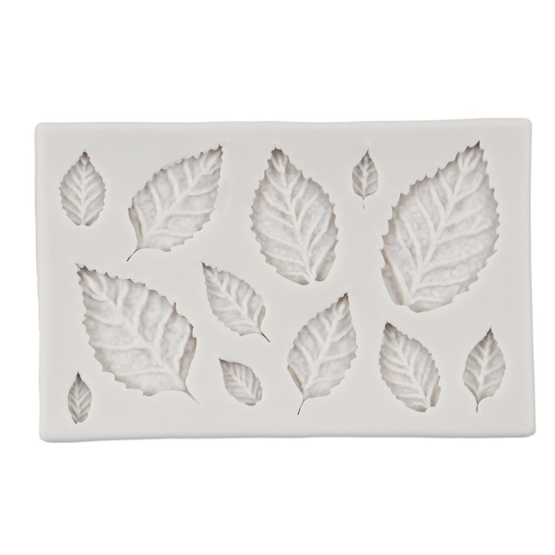 Leaf Silicone Mold Maple Leaf Fondant Mold Rose Leaf Molds Fern Leaves Candy Mol gallery
