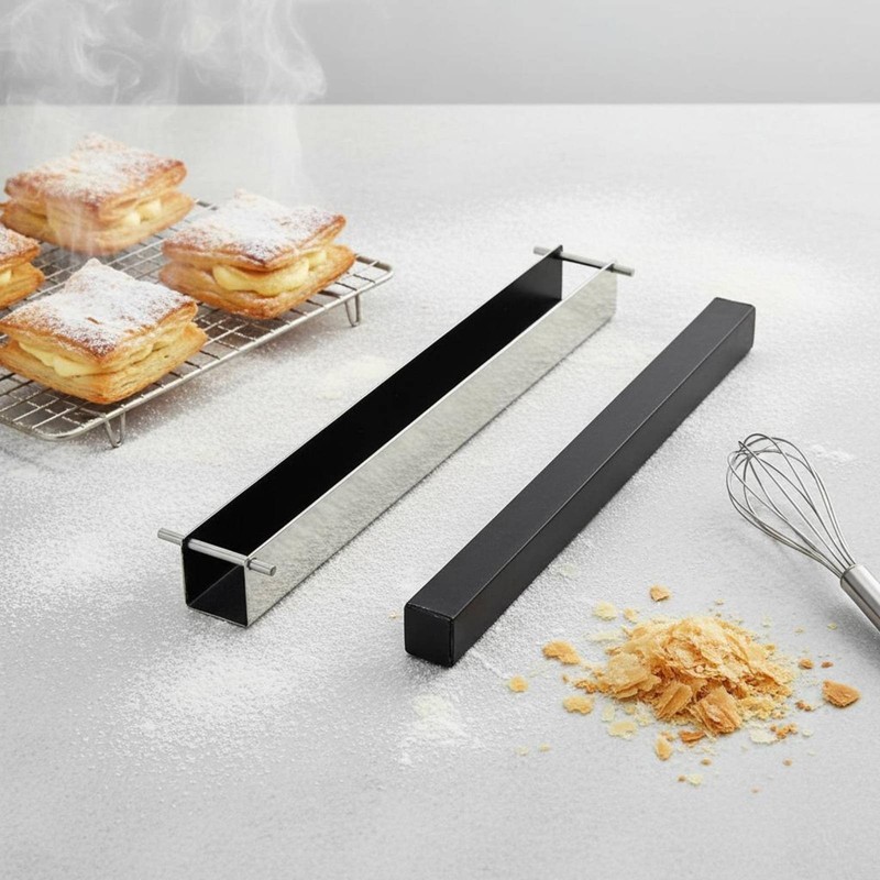 Napoleon Pastry Frame Non-Stick U-Shaped Oven Pastry Frame Portable for Bakery gallery