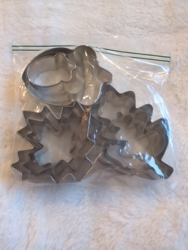 9 PCS Fall Thanksgiving Cookie Cutters Squirell Nut Oak Leaves Maple Leaves gallery