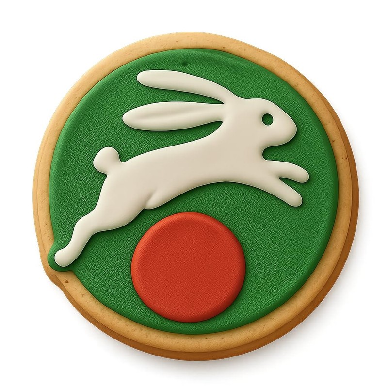 Jumping Bunny Over Ball Cookie Cutter & Stamp – 4×4″ Fun Baking Tool