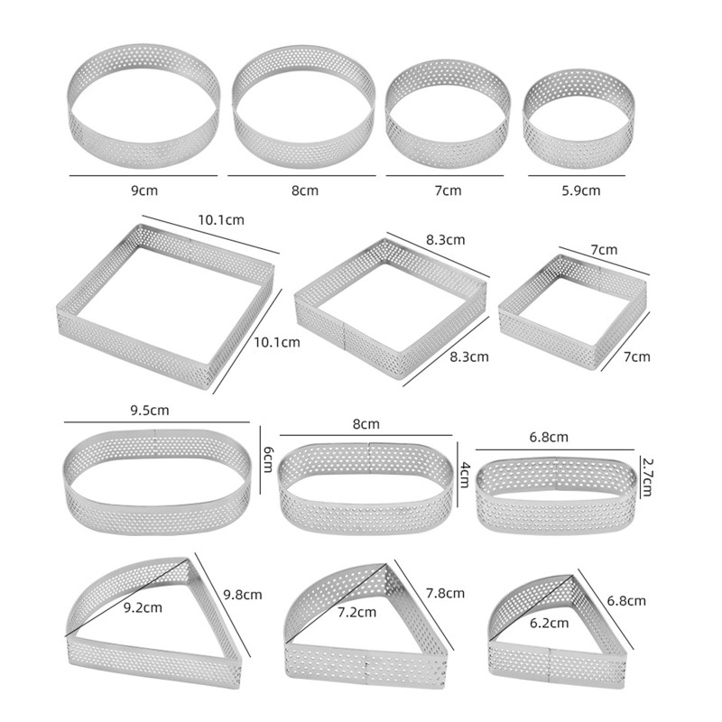 Mousse Ring Baking Mold Cake Molds Cake Rings for Kitchen Baking Cake 13 Styles gallery