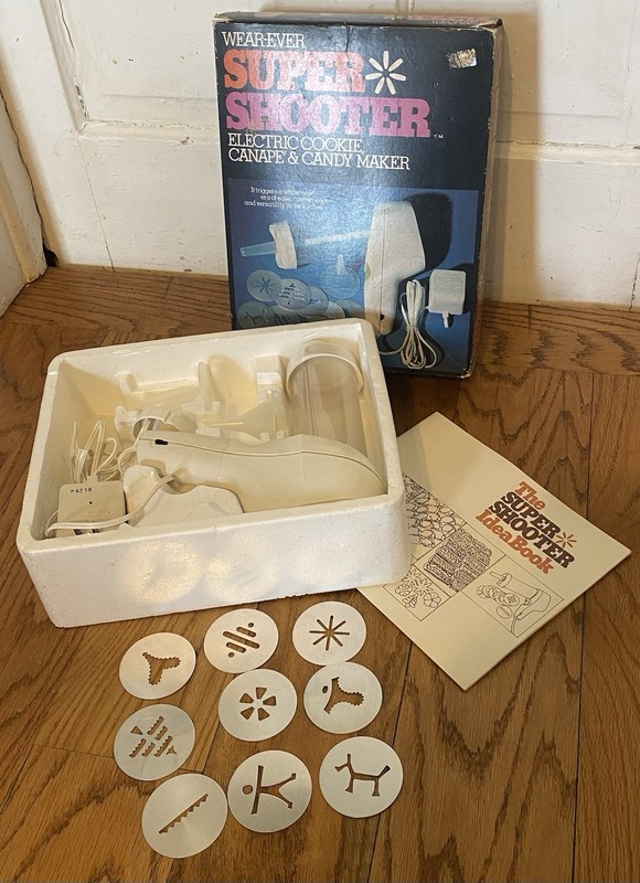 WearEver 70001 Super Shooter Electric Cookie Maker Tested And Working!