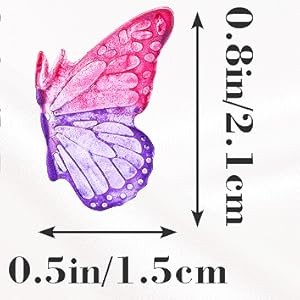 3PCS Mini Butterfly Silicone Molds, Cute Fondant Cake Baking Chocolate Candy gallery