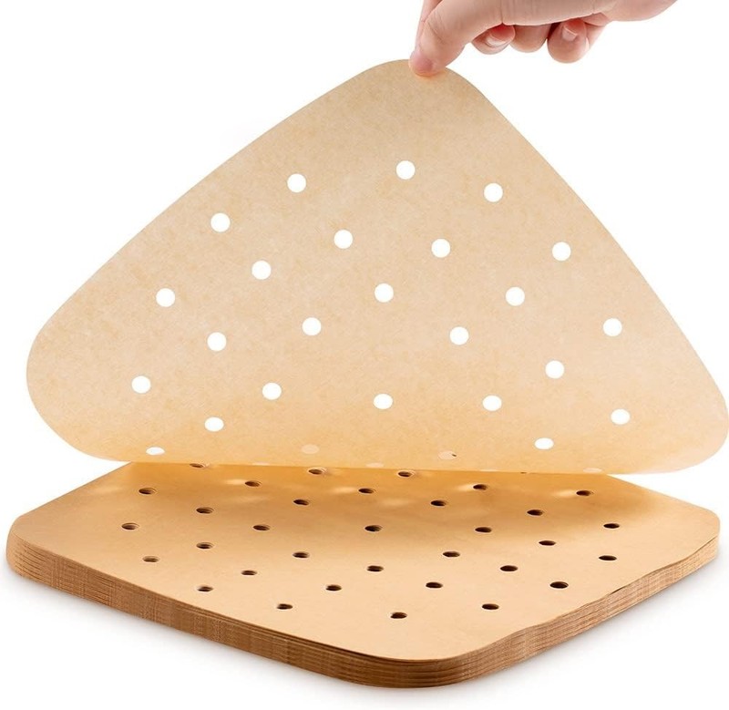 MUNS 200PCS Parchment Paper, 9 Inch Square Air Fryer Liner, Paper