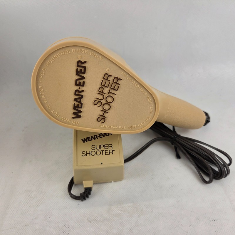 Wear-Ever Super Shooter Electric Cookie Pastry Press Gun In Box 70123 Working gallery