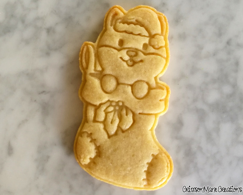 Shiba Inu Christmas Stocking Cookie Cutter, Doge Biscuit Baking, Fondant Tool gallery