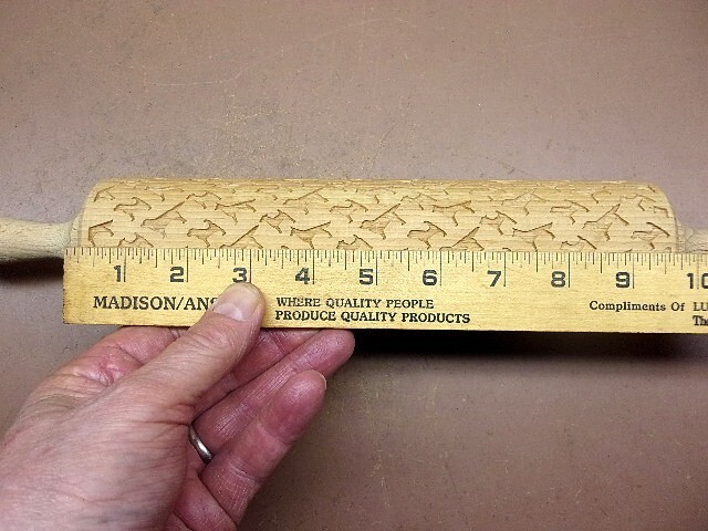 VALEK Multi-Dog Breed Laser Cut/Embossed Wooden 17" Rolling Pin Made in Poland gallery