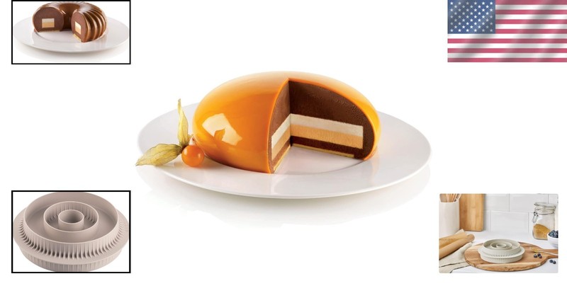 Round Silicone Mould Trio, Cake & Bundt Pan Inserts gallery