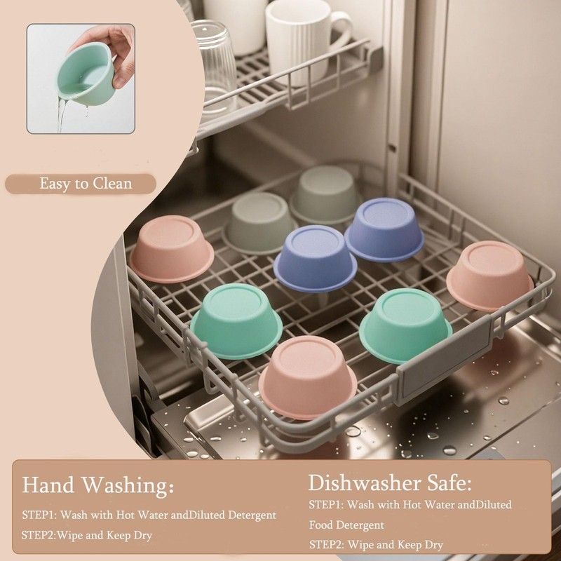 24 PCS 3x1.2 Inch Silicone Puto Kutsinta Tart Molder Filipino Baking Cups gallery
