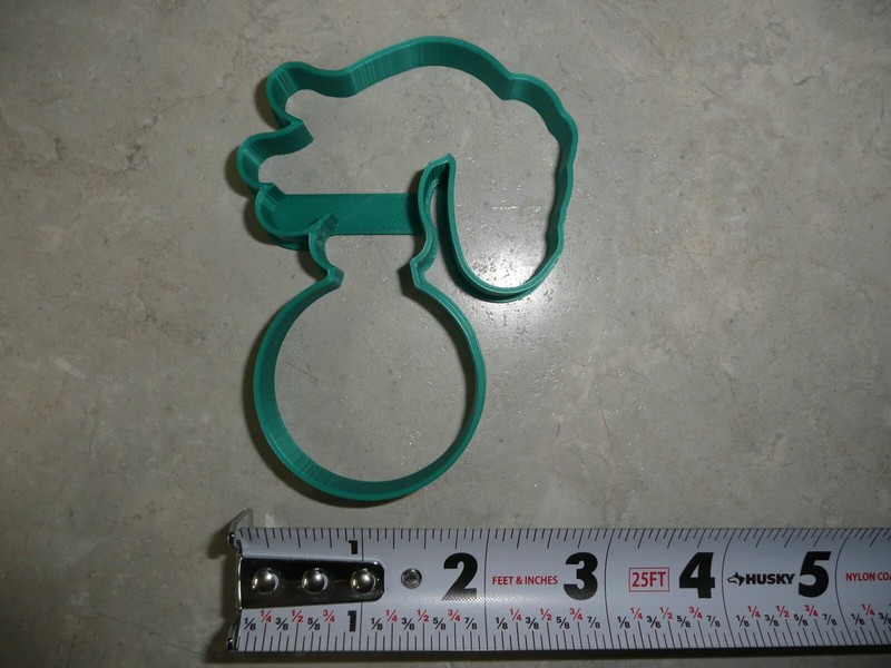 INSPIRED BY GRINCH THEME HAND HOLDING CHRISTMAS ORNAMENT COOKIE CUTTER PR5115 gallery
