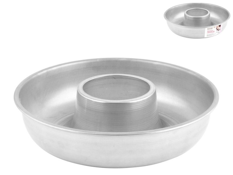Aluminum Donut Pan With Tube 32 Cm