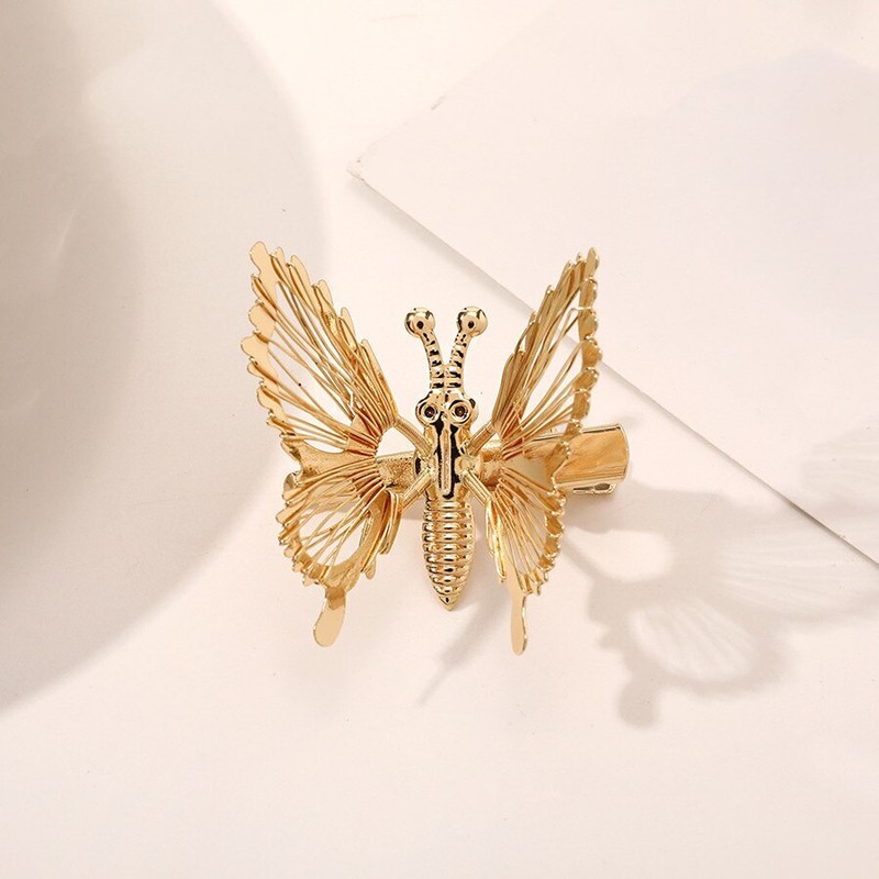 1pc Hanfu Hairpin Hair Accessories Ancient Style Dragonfly Tassel Duckbill Clip gallery