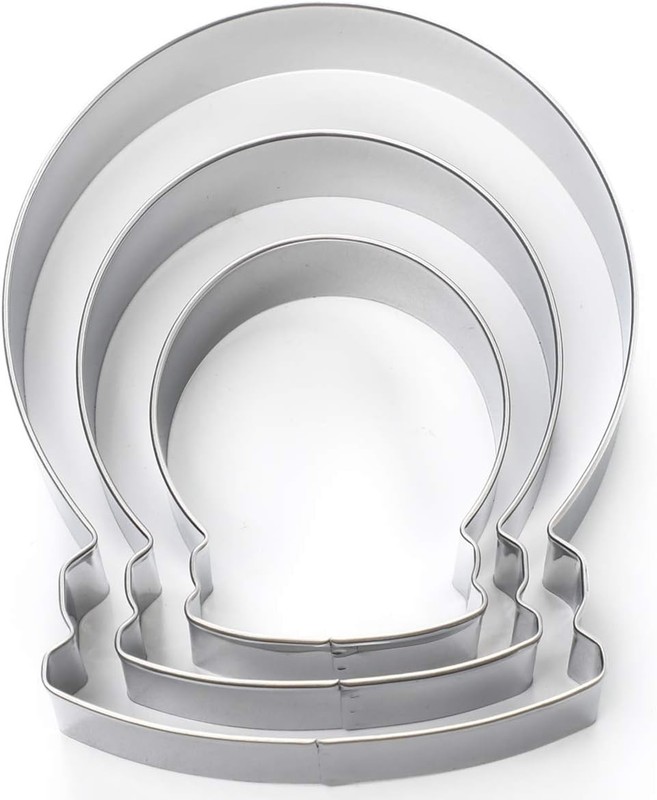 Christmas Snow Globe Cookie Cutter Set 3pcs Stainless Steel gallery