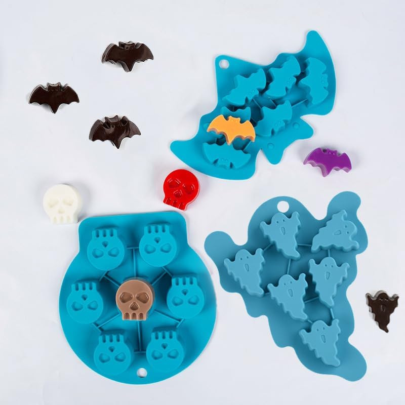 6-Cavity Chocolate Molds Silicone Candy Jelly Mold - Candy Gummy Molds and Silic gallery