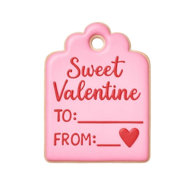 3'' Gift Tag or Tea Bag Cookie Cutter Metal gallery