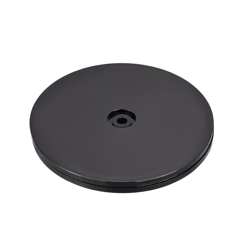 6 Inch Rotary Swivel Bracket with Steel Ball Bearings, Black