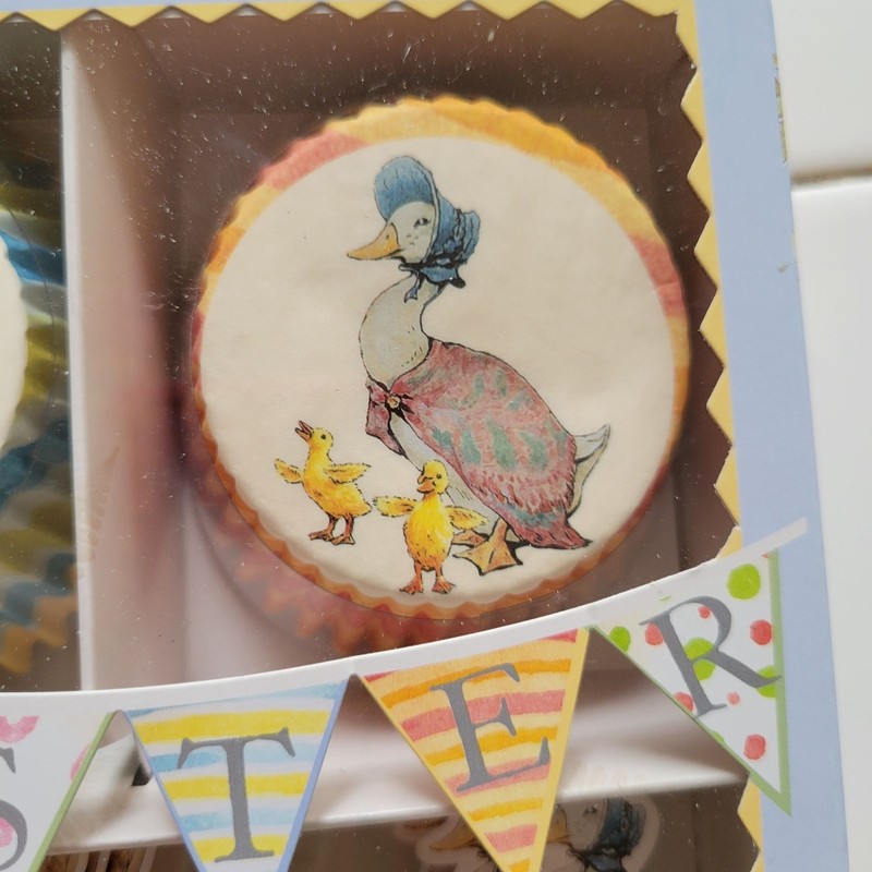 Peter Rabbit Easter Cupcake Kit By Beatrix Potter 24 Cupcake Cases Spring Party gallery