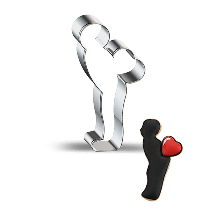7 Pieces Stainless Steel Cookie Mold Kitchen Baking Tools Valentine s Day Series gallery