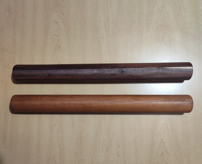 Wood Rolling Pin – Amish Handmade – Large 18″Dutch Rolling Pin