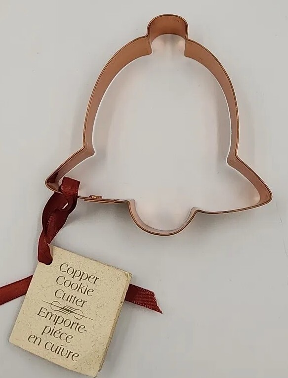 Fox Run Brands Copper Bell Cookie Cutter, 5″
