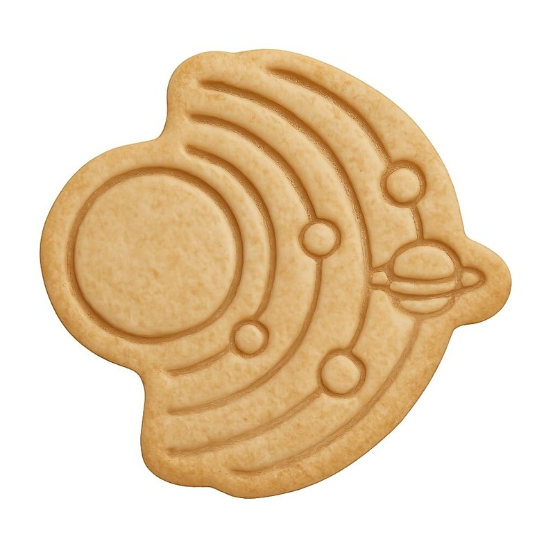Planet Parade Solar System Cookie Cutter & Stamp, Fondant & Clay – 4×3.5