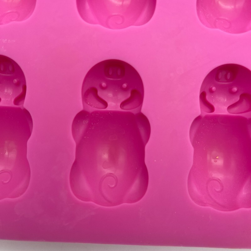 Piggy pop Candy molds silicone pigs in a blanket pancake egg bites soap Easter gallery