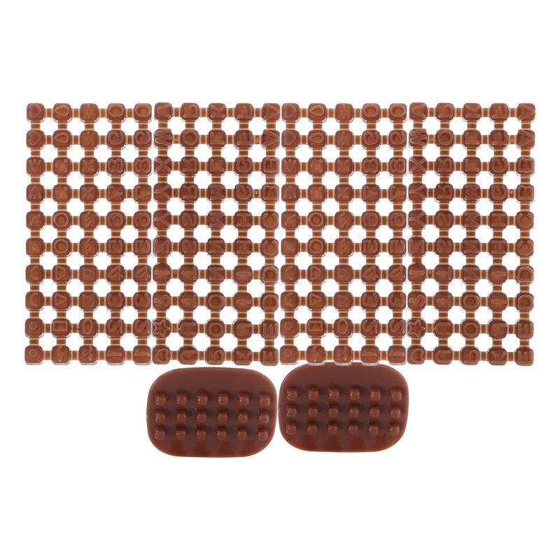 2 sets of Polymer Clay Letter Stamps Mini Alphabet Number Letter Stamp DIY gallery