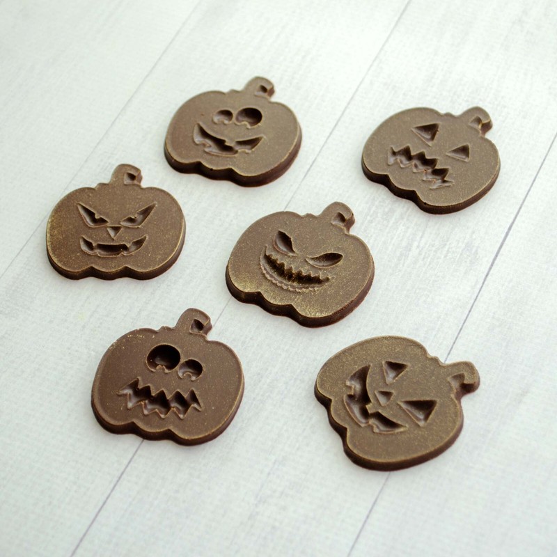 Plastic Chocolate Mold Pumpkins Candy Mold Reusable Cake Decorating Tools