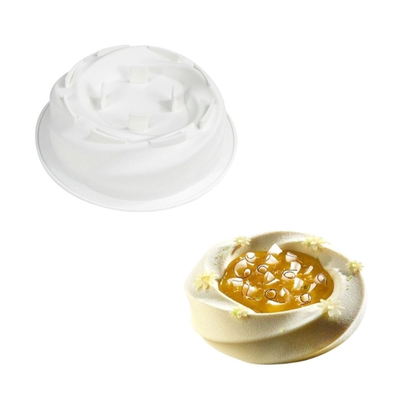 Silicone Mousse Cake Mold French Dessert Mold for Professional Dessert Making gallery