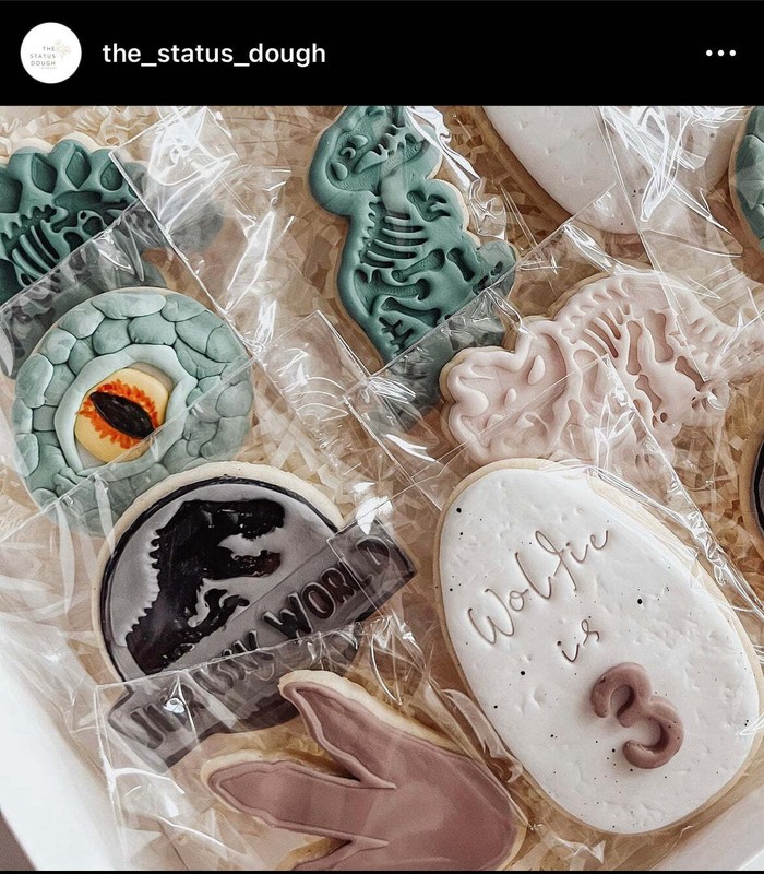 Dinosaurs foot print cookie cutter stamp gallery