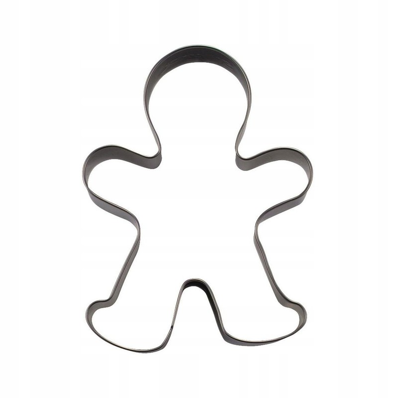 Gingerbread Cutter Pan Human Man Shaped Cookie Mould
