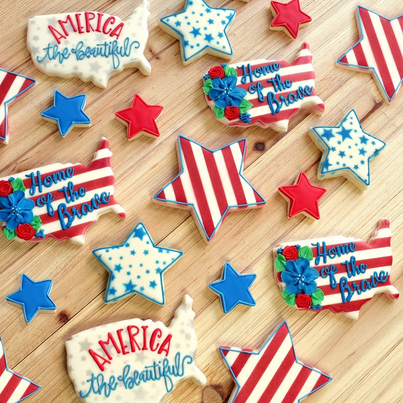 R&M Internatioanl Patriotic Cookie Cutter Set gallery