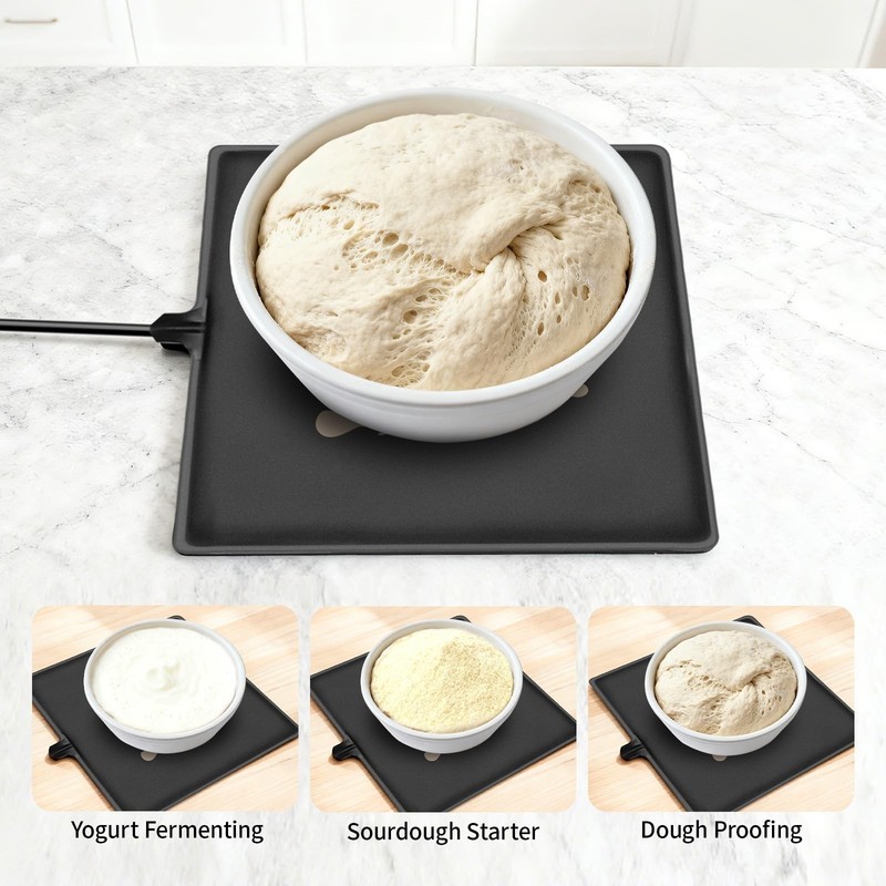 Bread Proofer Heating Pad with Warming Box, Winter Sourdough Dough Proofing B... gallery