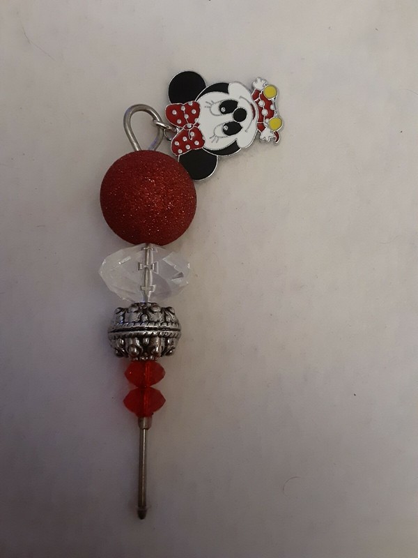 4″ RED COOKIE / CAKE / FONDANT DECORATING SCRIBE – MINNIE MOUSE