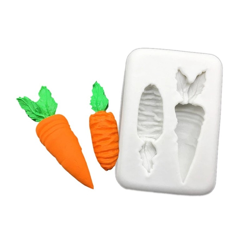 Carrot Rabbit Silicone Bakeware Mold for Candy Cake Biscuit Making Non-toxic gallery