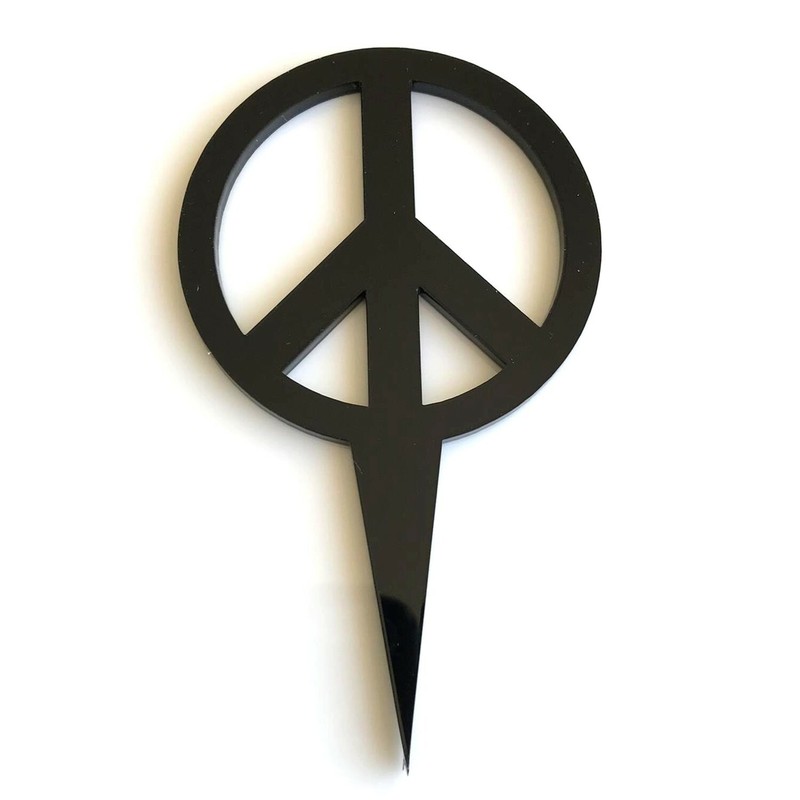 CND Shaped Cake & Cupcake Toppers, Many Colours & Sizes, Plain or Engraved gallery