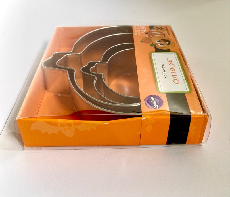 Pumpkin Cookie Cutters Set of 4 Wilton Metal Halloween Supplies New in Package gallery