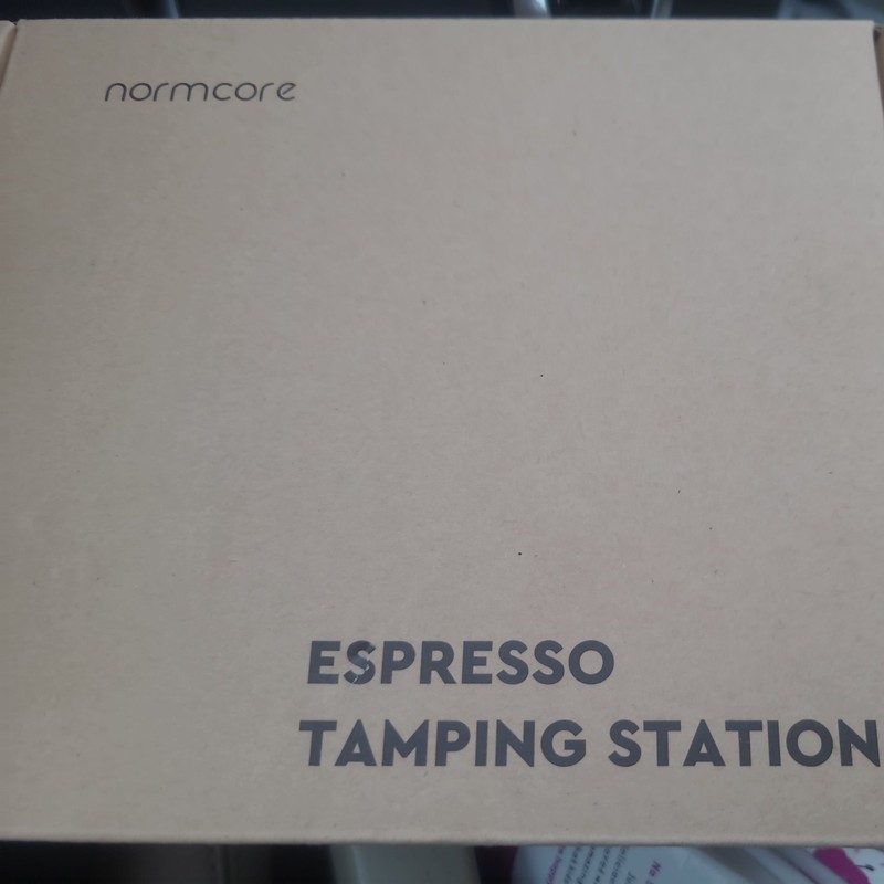 Normcore Compact Tamping Station, Wood Espresso Accessory Tool Organizer,... gallery