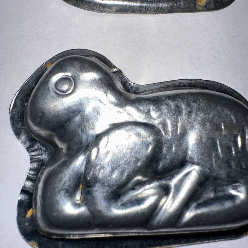 3 Animal Chocolate Molds Bunny Cat And Lamb gallery