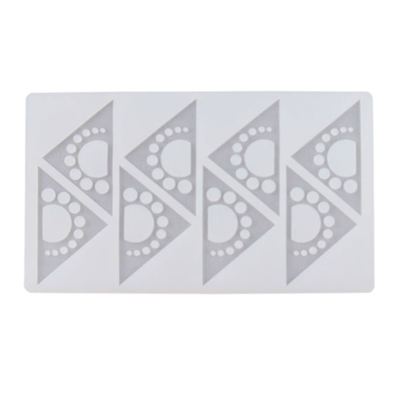 8 Holes Fondant Mold Baking Tools Chocolate Moulds Candy Molds Triangular Shaped gallery