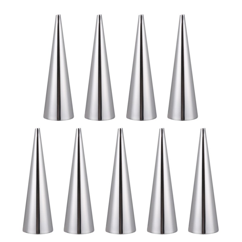 16PCS pastry molds metal Baking Cones Pastry Cream Horn Molds Horn Mould Pastry